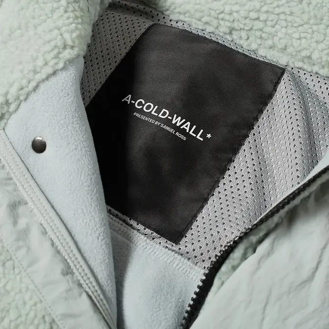 A-COLD-WALL* Bias Fleece Jacket | Where To Buy | ACWMO062GREY