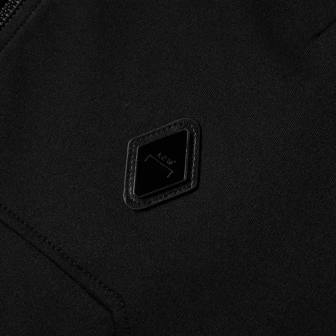 A-COLD-WALL Technical Zip Through Sweatshirt Black Detail 2