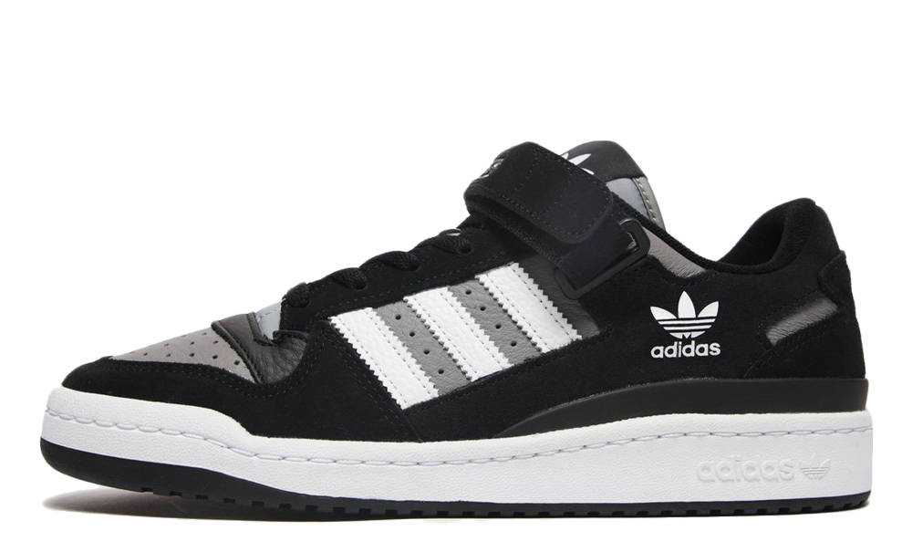 adidas Forum Exhibit Low Black Grey