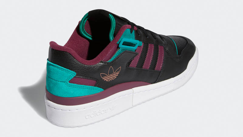 adidas Forum Exhibit Low Victory Crimson Back