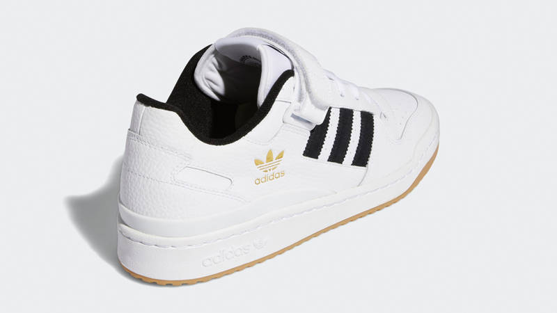 adidas Forum Low Core Black Gum Back