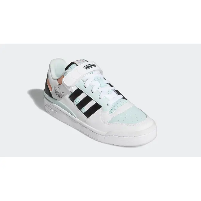 adidas Forum Low White Halo Mint | Where To Buy | H01678 | The Sole ...