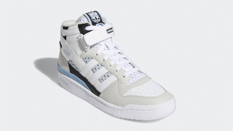 adidas Forum Mid White Ambient Sky Front