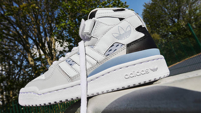 adidas Forum Mid White Ambient Sky Lifestyle 2