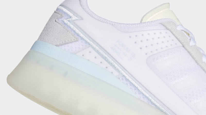 adidas Forum Tech Boost Cloud White Closeup
