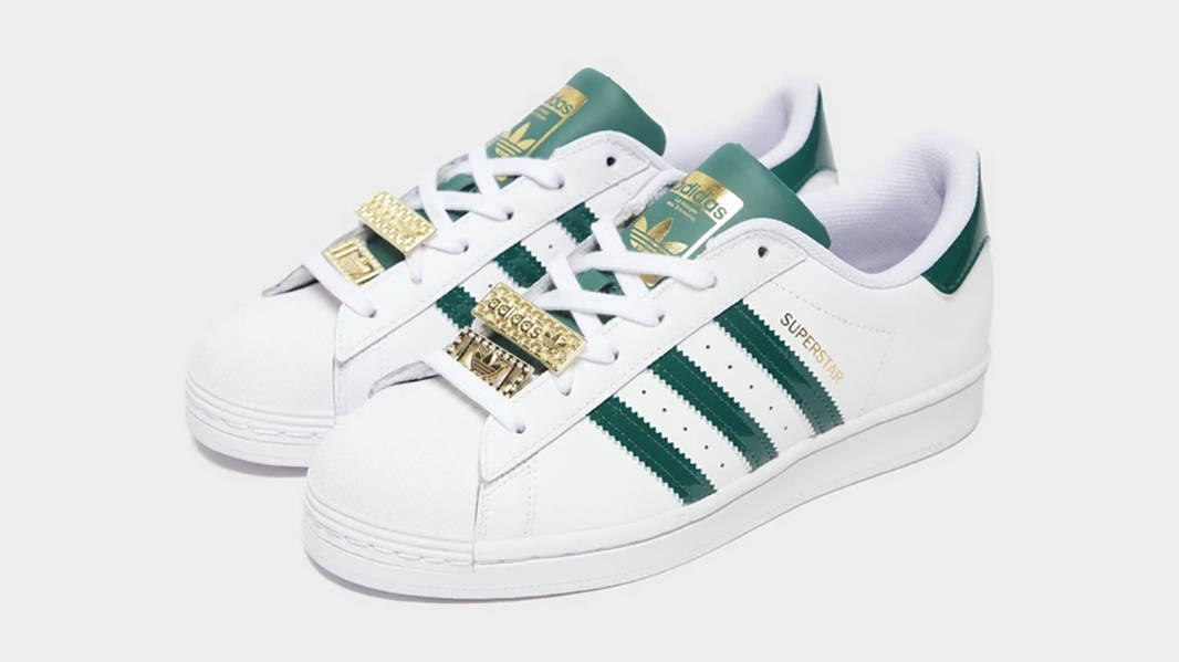 adidas Superstar Chain White Green