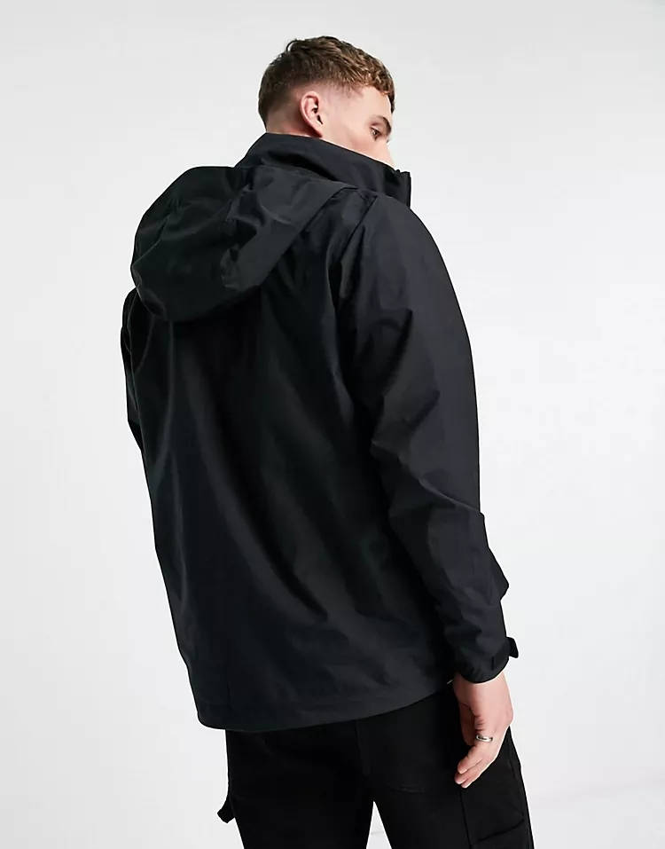 adidas Terrex RAIN.RDY Primegreen Two-Layer Jacket Black Back