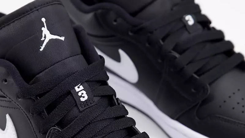 Air Jordan 1 Low Black White