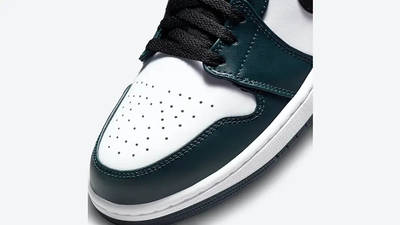 dark teal jordan 1 low