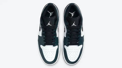 dark teal jordan 1 low