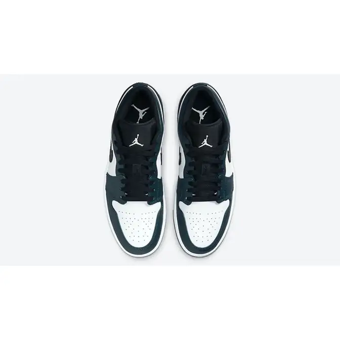 Air Jordan 1 Low Dark Teal | Where To Buy | 553558-411 | The Sole