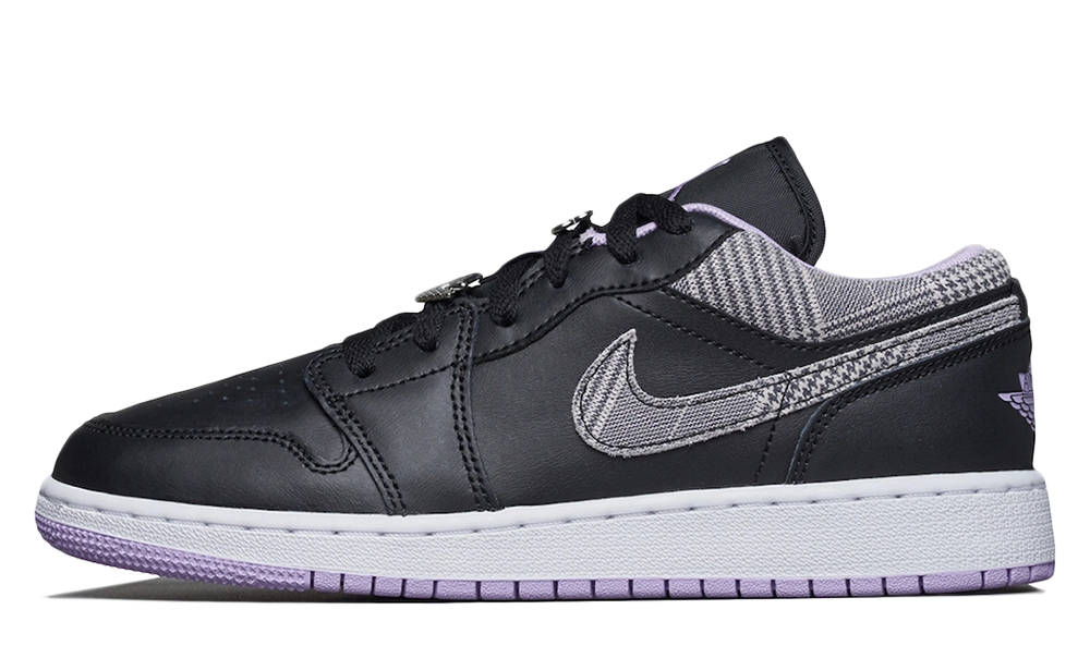 Air Jordan 1 Low SE GS Houndstooth