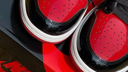 The Air Jordan 1 High OG "Patent Bred" Comes Complete With Special Packaging The Air Jordan 1 High OG "Patent Bred" Comes Complete With Special Packaging