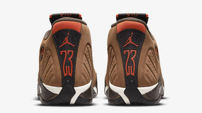 Air Jordan 14 Winterized Archeo Brown Back