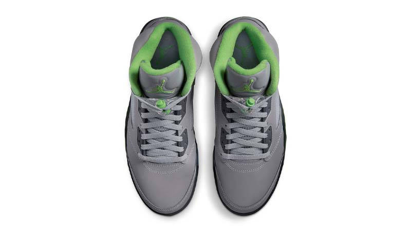 Jordan retro best sale 5 green