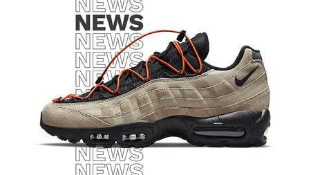 Autumnal Vibes and Elastic Laces Feature on the Nike Air Max 95 "Khaki Orange"