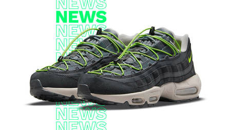 Your Laces Will Never Come Untied Wearing the Nike Air Max 95 "Speed Lace" Your Laces Will Never Come Untied Wearing the Nike Air Max 95 "Speed Lace"