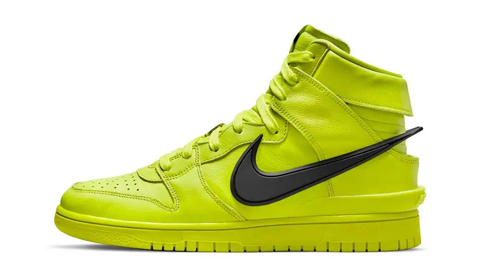 Ambush x Nike Dunk High Flash Lime