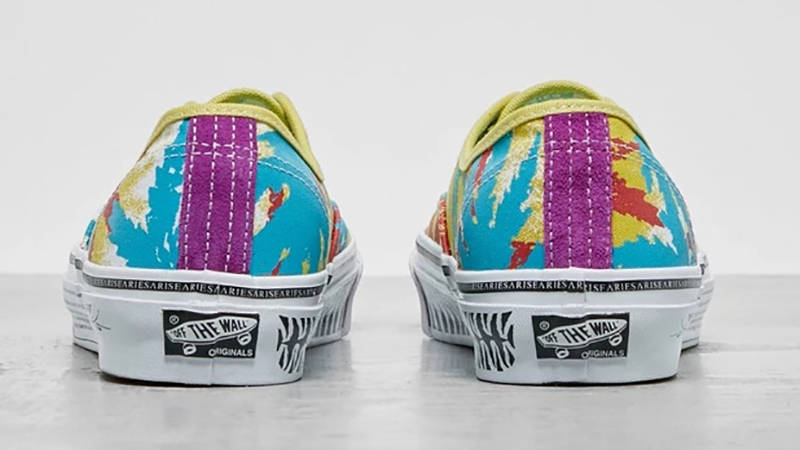 Aries x Vans Authentic LX Weed Leaf VN0A4BV99QW1 Back
