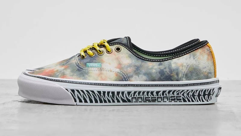 Aries x Vans UA OG Authentic LX Tie Dye VN0A4BV9YZC1 Side