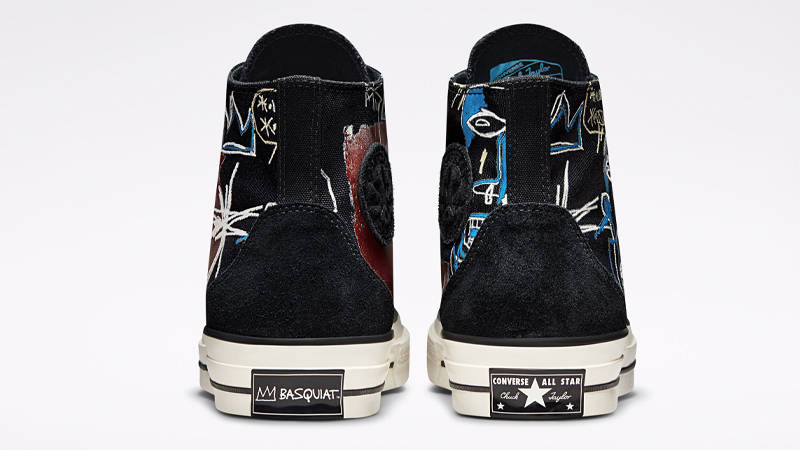 Basquiat x Converse Chuck 70 Black Multi Back