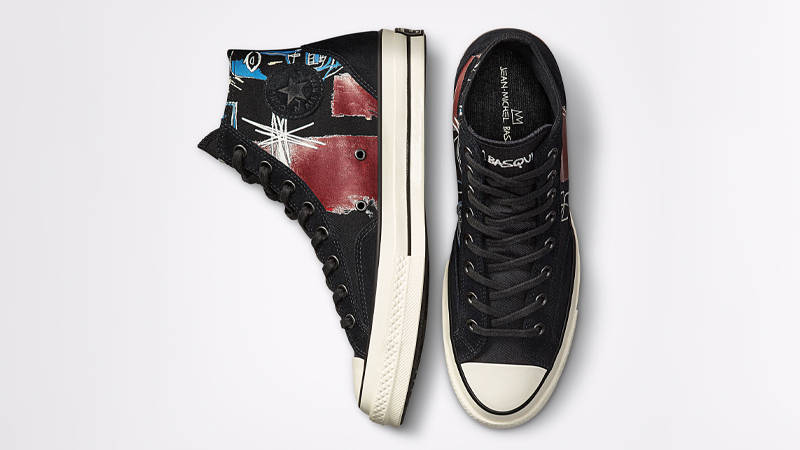Basquiat x Converse Chuck 70 Black Multi Middle
