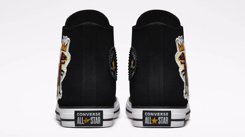 Basquiat x Converse Chuck Taylor All Star Black Back