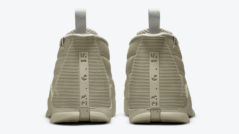Billie Eilish x Air Jordan 15 Beige Back