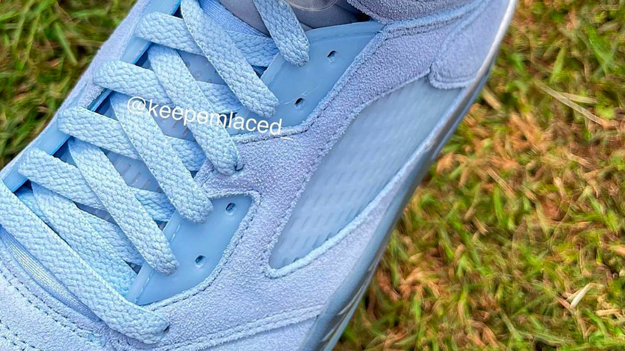 Sky Blue Hues Adorn the Air Jordan 5 “Bluebird”