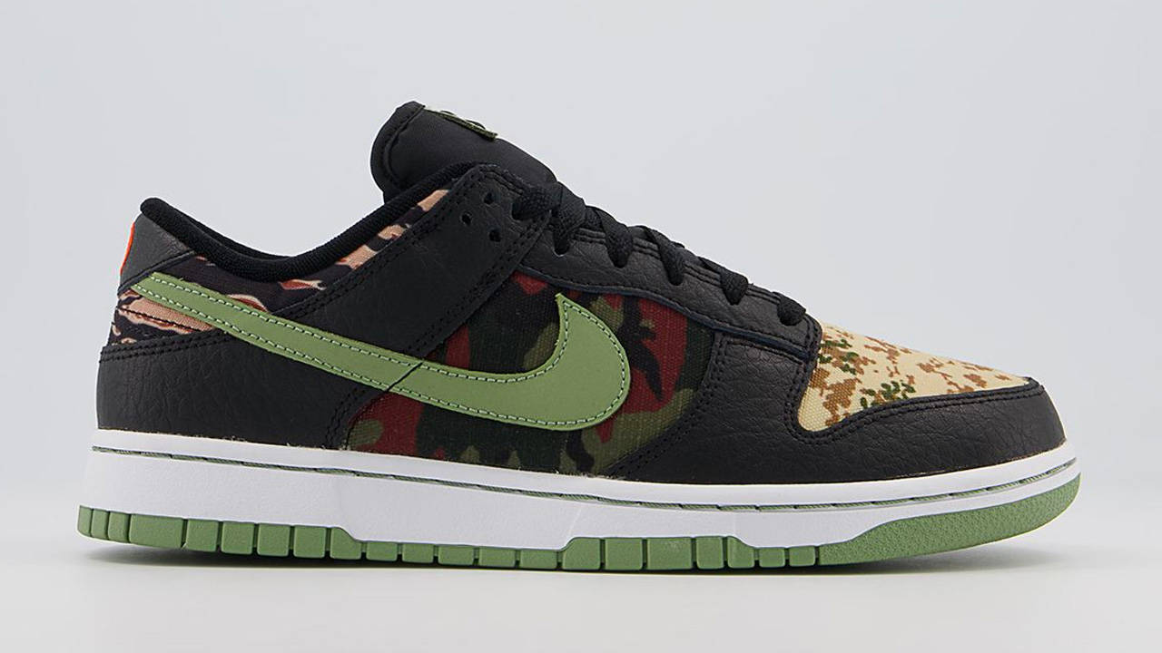 Nike Dunk Low "Black Camo"