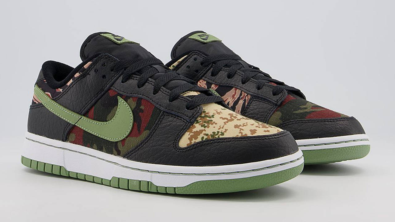 Nike Dunk Low "Black Camo"
