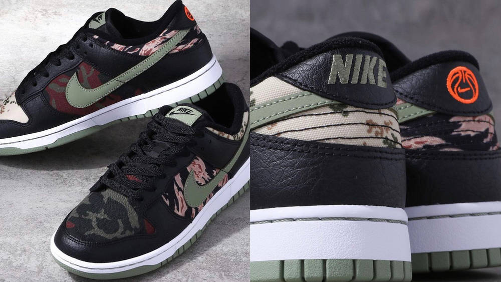 Nike Dunk Low "Black Camo"