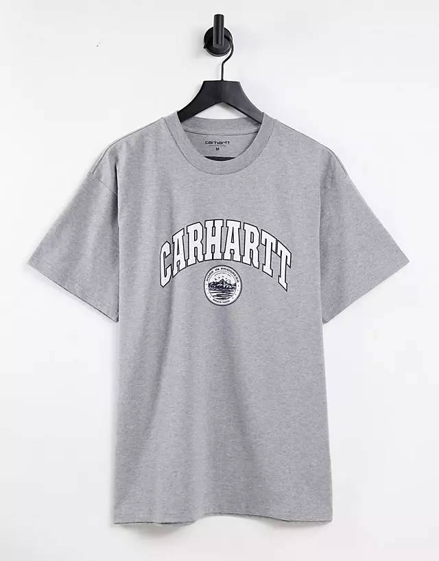Carhartt WIP Berkeley Script T-Shirt Grey