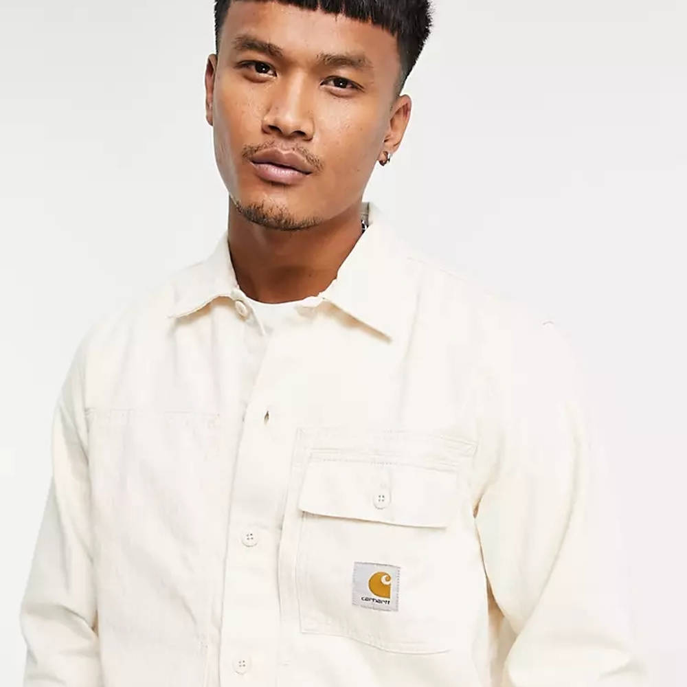 Carhartt WIP Charter Utility Shirt White The Sole Supplier