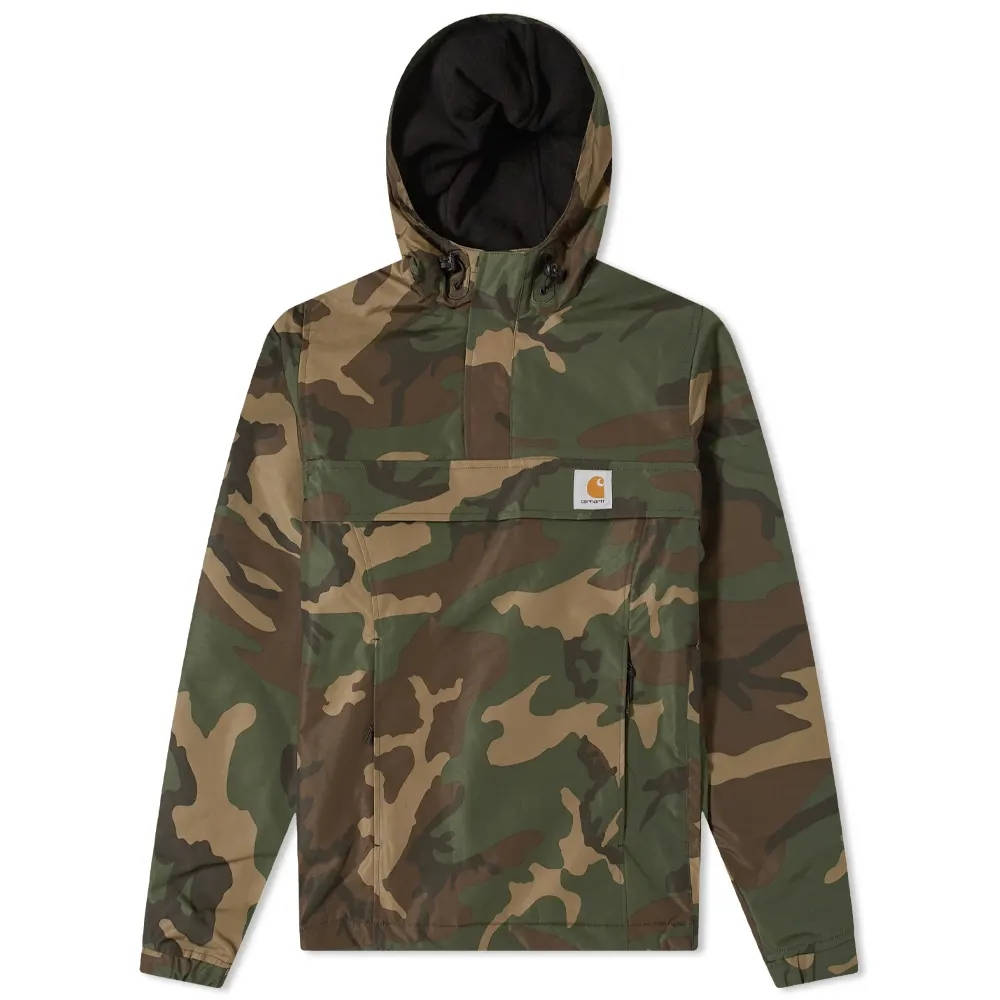 Carhartt WIP Fleece Lined Nimbus Pullover Jacket - Camo Laurel | The ...