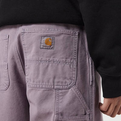 Carhartt WIP Single Knee Trousers Purple Detail