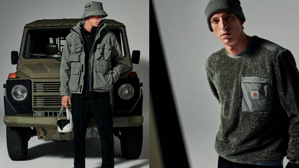 Image via Genki Nishikawa Carhartt Get Wild With Technical Style for Its FW21 "Venture" Capsule