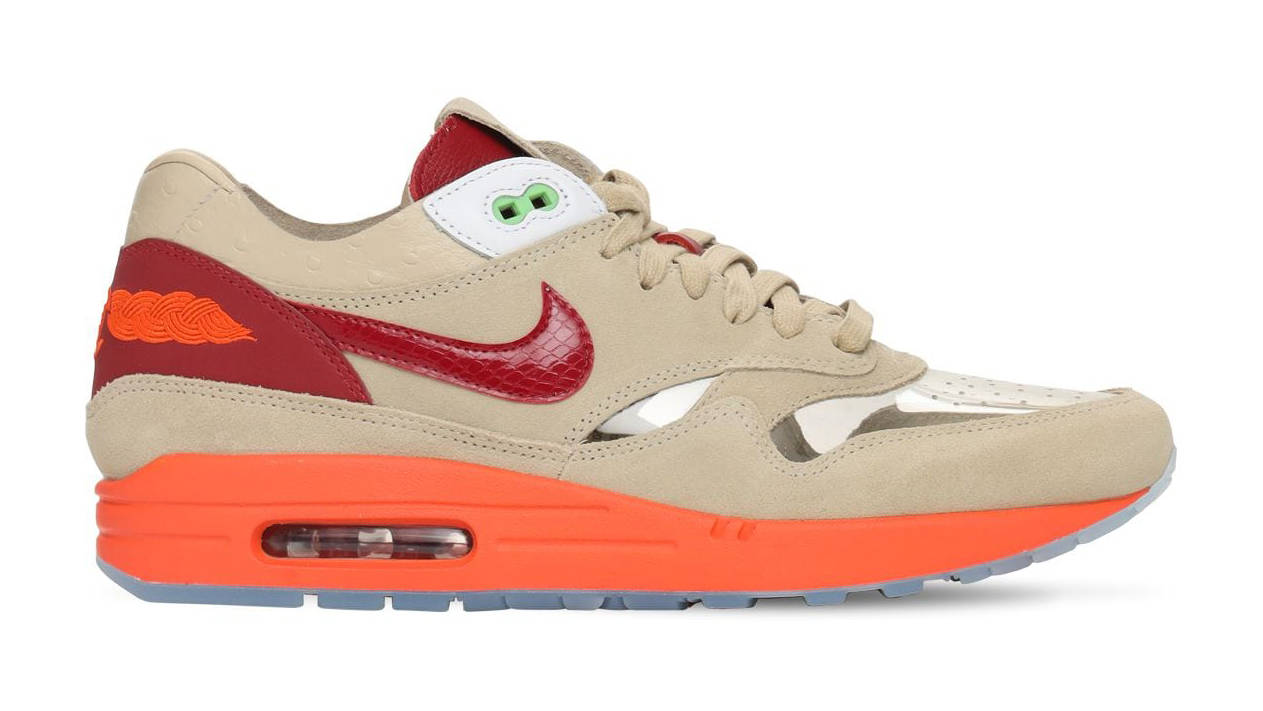 CLOT x Nike Air Max 1 Deep Red