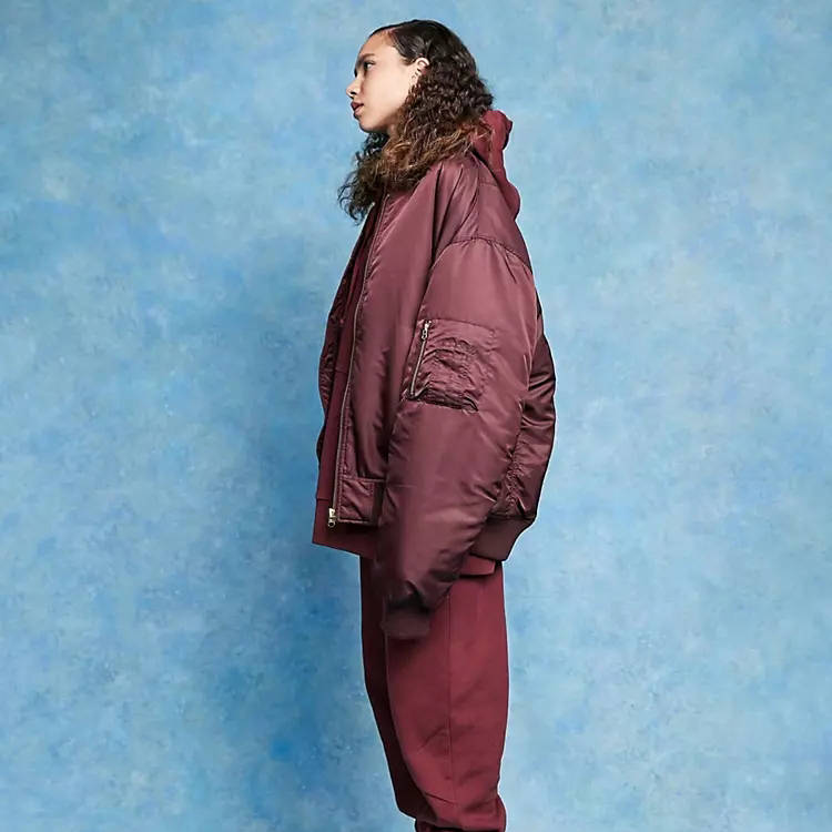 COLLUSION Unisex Bomber Jacket