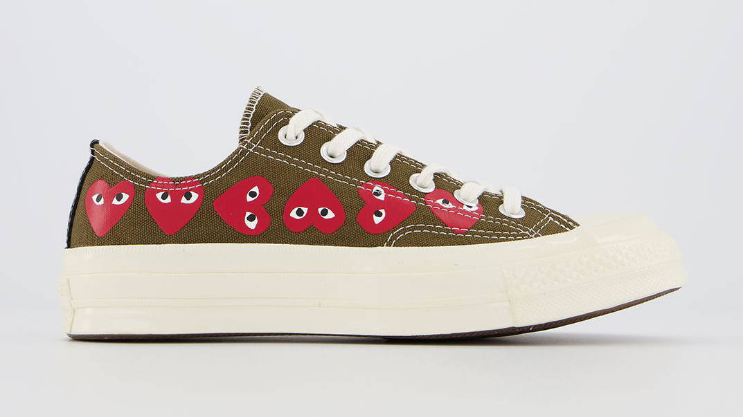 Comme Des Garcons x Converse Chuck 70 Low Khaki