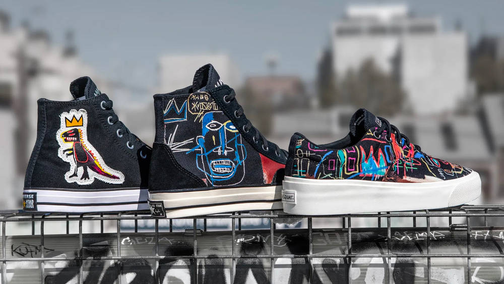 The Jean-Michel Basquiat x Converse Collection is Available Here! Jean-Michel Basquiat x Converse Collection