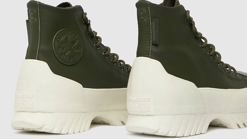 Converse Chuck Taylor Lugged Winter Hi Dark Green Back
