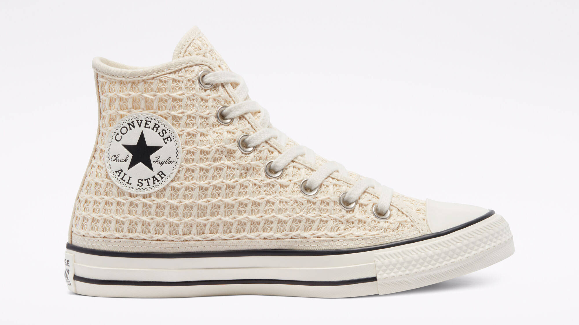 Converse Chuck Taylor Raffia Hi Natural Ivory