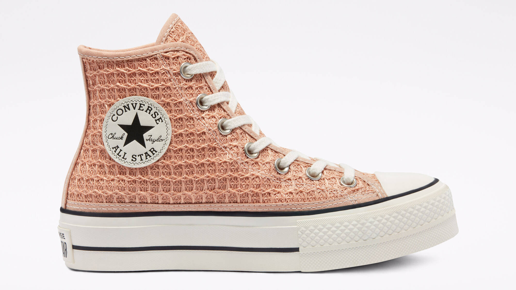 Converse Chuck Taylor Raffia Hi Vachetta Beige