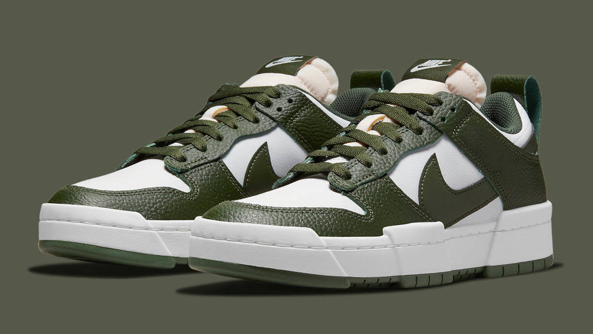 nike dunk low disrupt dark green