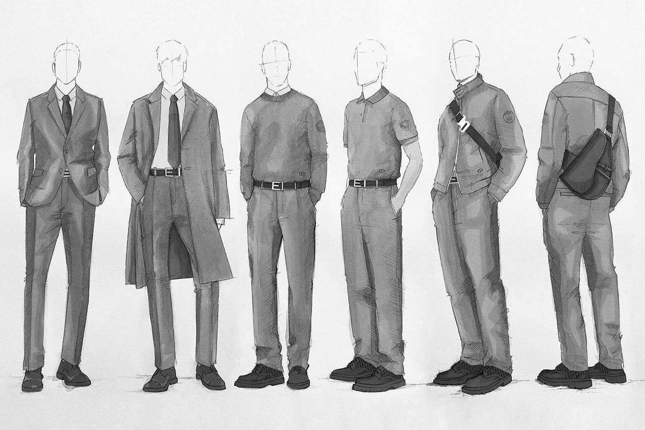 PSG x Dior Link Up to Design Both Casual and Formal Looks for the Squad