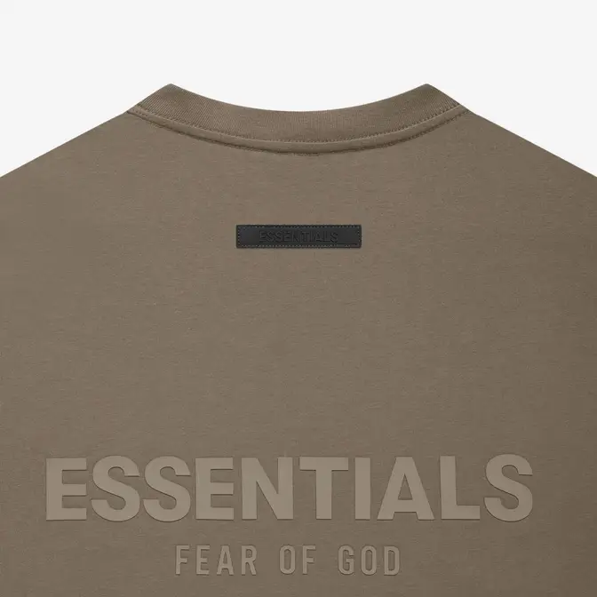 Fear of God ESSENTIALS Summer Back Logo T-Shirt Harvest | Where To