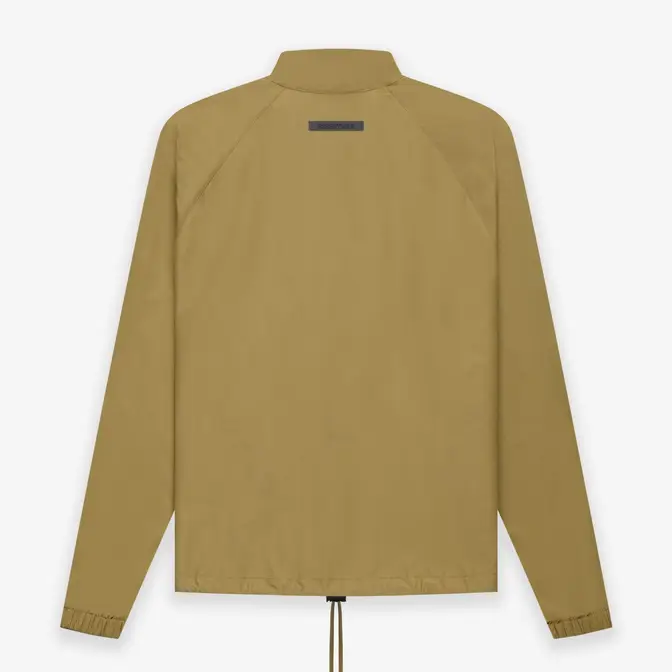 Fear of God ESSENTIALS Summer Half Zip Track Jacket Amber | Where To ...