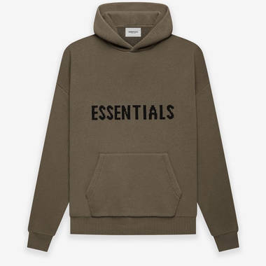 Fear of God ESSENTIALS Summer Knitted Hoodie Harvest