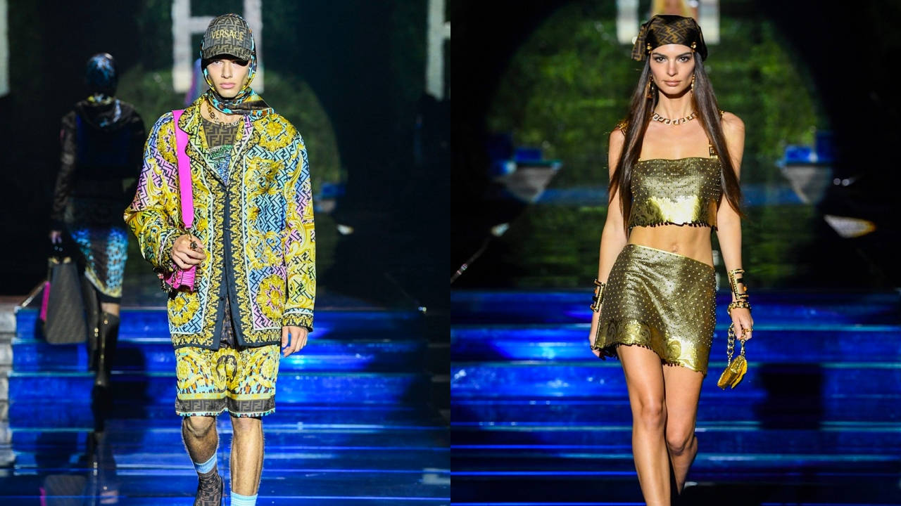 Fendi x Versace Come Together for the "FENDANCE" Runway Collection